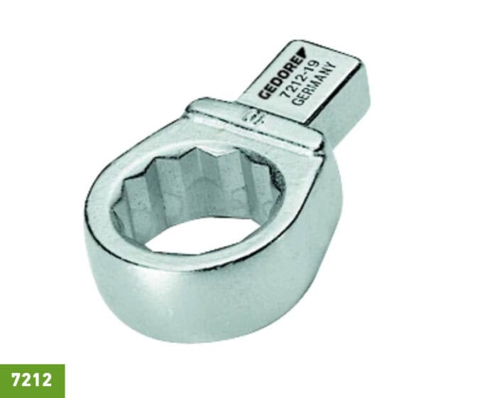 Rectangular ring end fitting